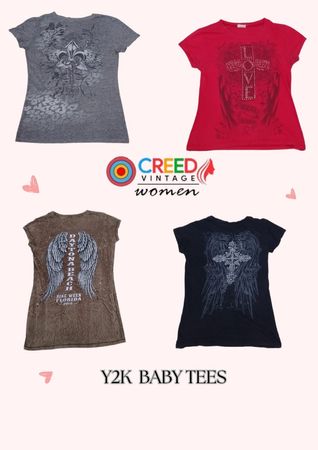 CR2932 Y2K Baby Tees - 20 Pcs