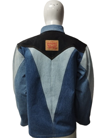 Zíper de Jeans Velhos Reutilizados