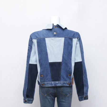 Upcycled Levi's Denim Patchwork Jackets