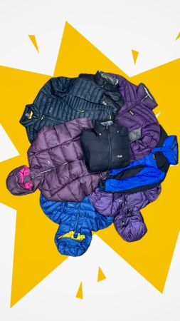 Authentische Rab Pufferjacken 11 Stück