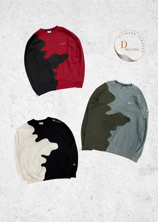 Upcycled Branded Sweatshirt Style #5