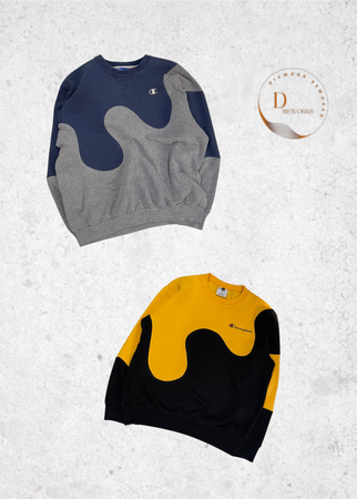 Upcycled Branded Sweatshirt Style #4