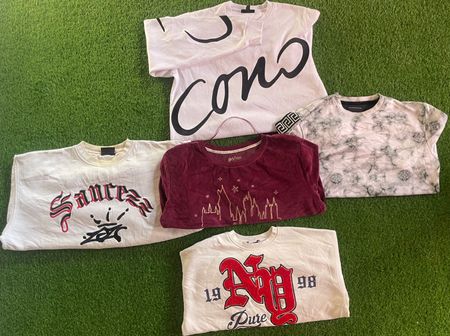 Round neck embroidery sweatshirt 26 pcs