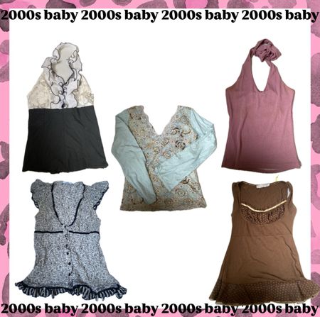 Style des années 2000 : tops y2k-001