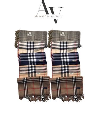 Long Burberry Scarves  Grade AB 10 pcs