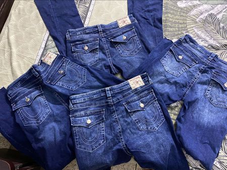 True Religion Y2K Jeans évasés en stock mort
