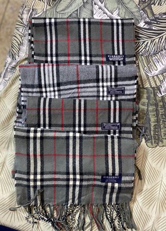 Burberry Scarves- Grey