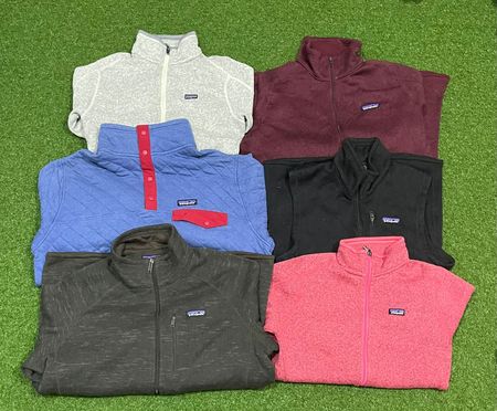 Patagonia fleece jackets 12 pcs