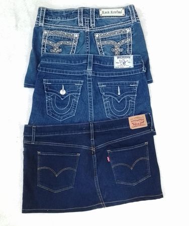 Saias Mix de Marca Recicladas CR2984 - 15 Peças