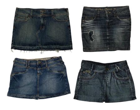 JUPES MINI EN DENIM