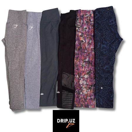 Lululemon, Gymshark, Alo Leggings LGA-L30 K0501/R10