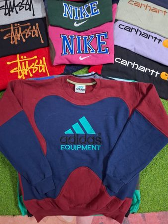 Rework style adidas equipment sweatshirt.