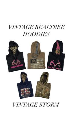 Realtreeジャングルプリントフーディ