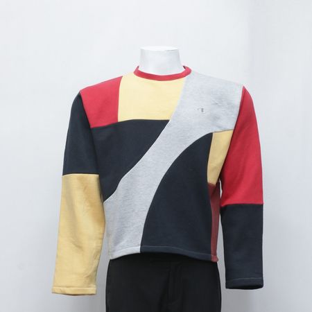 Upcycled Mix Brand Patchwork Sweatshirts