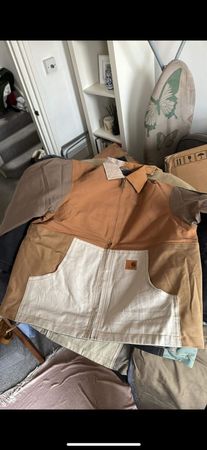 Carhartt Upcycled Style White Pocket Jackets 20 pcs