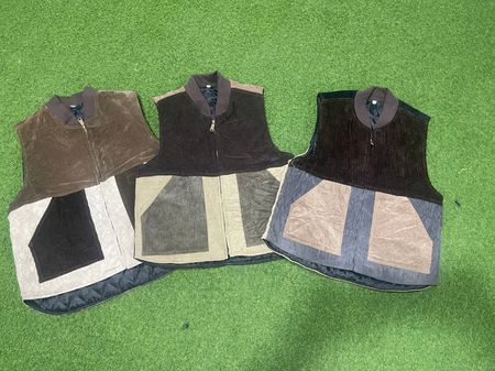 Unbranded Rework-Stil Corduroy-Westen