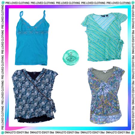 Y2Kカウガールトップス