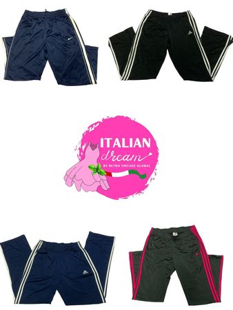 Mélange de pantalons de survêtement Nike et Adidas