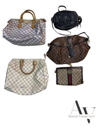 Louis Vuitton and Gucci Real Bags