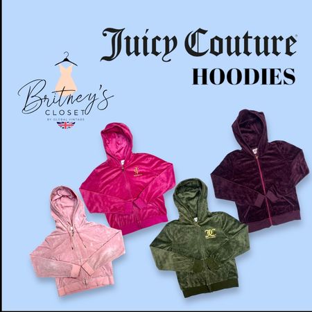 Juicy Couture Comfort Velvet Hoodies - 20 Pieces ( BC-12-28 )
