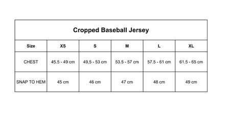 Jersey court en baseball recyclé (REPR)