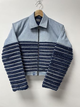 Veste cropped reworkée Fray Luxe