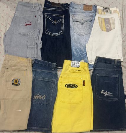 Denim hip hop jorts 20 pieces