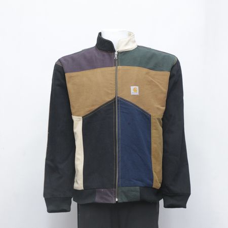 CR643 Upcycled Carhartt Patchwork Denim Jackets