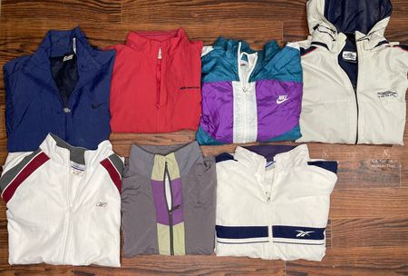 ヴィンテージミックスブランド ウインドブレーカー 7点セット