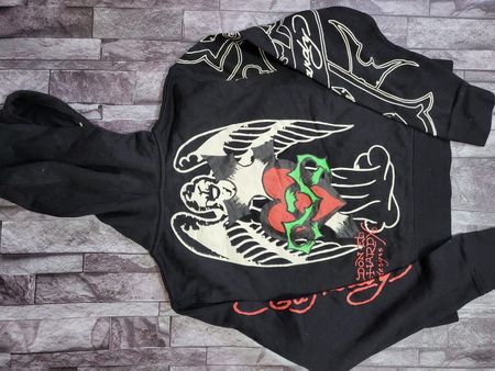 ED Hardy Flare Trousers/Joggers/Flapper Trousers/cropped hoodies - 50pcs