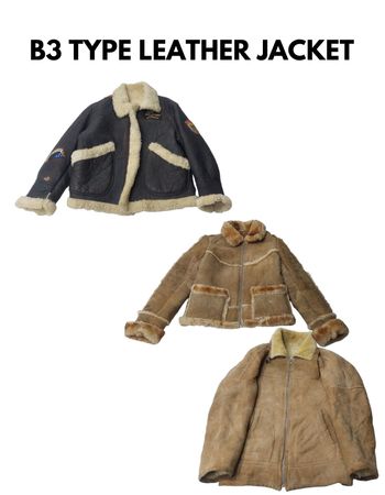 B3-TYP LEDERJACKE