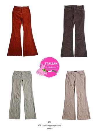 Y2K コーデュロイ グランジ コア