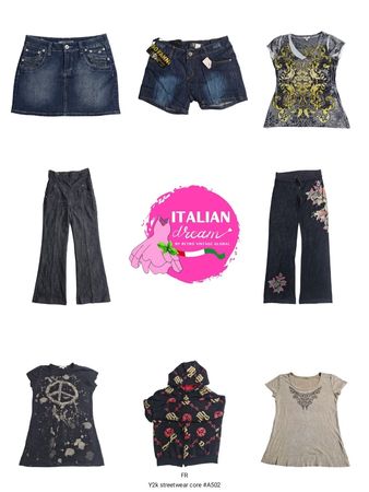 Núcleo de streetwear Y2K