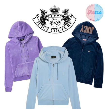 Hoodies Juicy Couture Y2K : 12 pièces