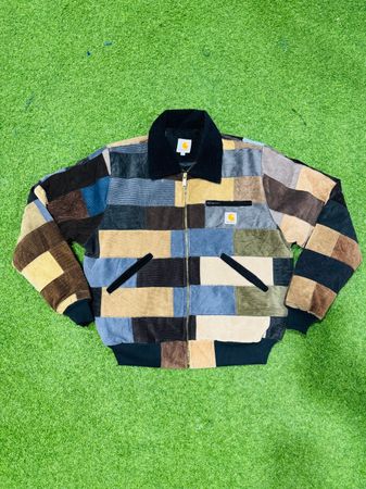 Rework style carhartt corduroy jackets