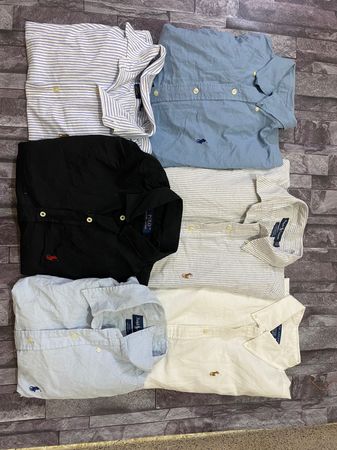 SD0035- Männer Ralph Lauren Polo Button-Up Hemden - 100 Stück