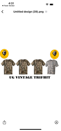 Real Tree & army Tshirts