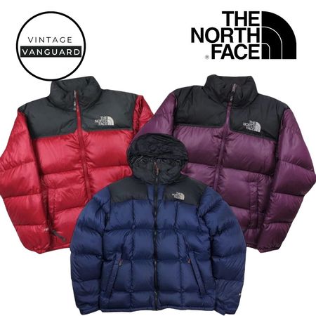Die North Face Puffer 700+/800+/900+ Serie einschließlich Nuptse: 10 Stück