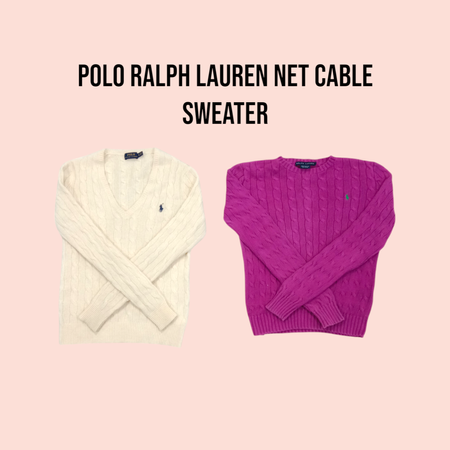 Polo Ralph Lauren  Cable Knits Sweater