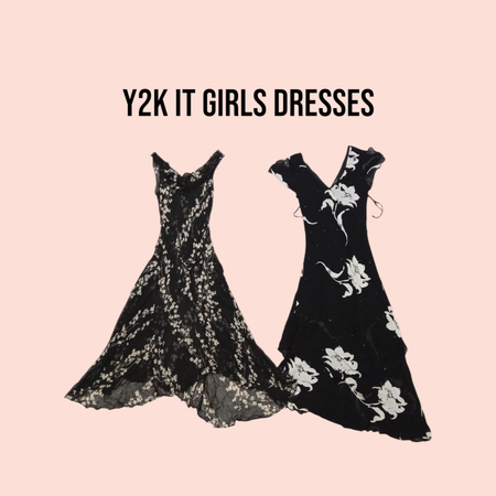 Y2k IT Girls Dresses