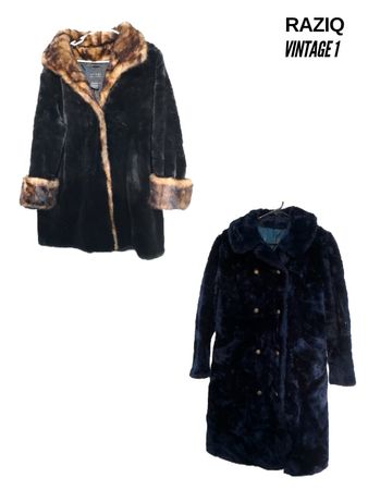 Y2k Fur Long Coats
