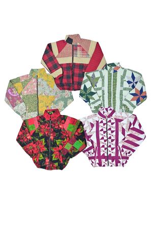 Upcycled Quilted Jackets 100 Pcs