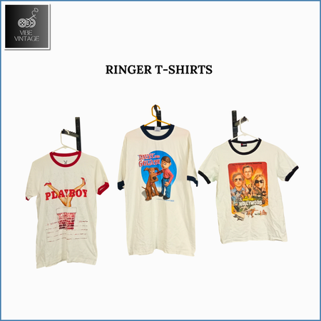 RINGER T-SHIRTS - 36 PCS