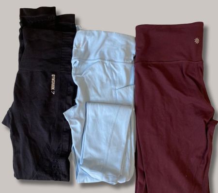 Lululemon, ALO, Gymshark, Yogalicious and other women's active wear