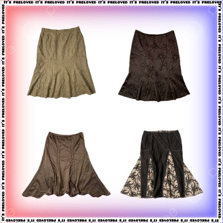 Jupes pré-aimées mélangées à prix réduit (SS-953)