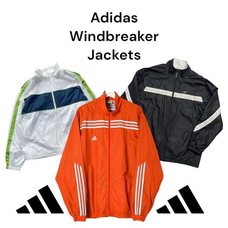 Jaquetas corta-vento Adidas: 5 peças