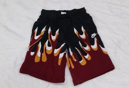 CR3258 Upcycled Branded Flame Shorts - 15 Pcs