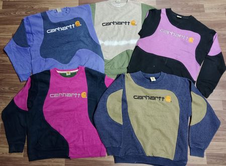 Rework style carhartt sweatshirt 300 pieces