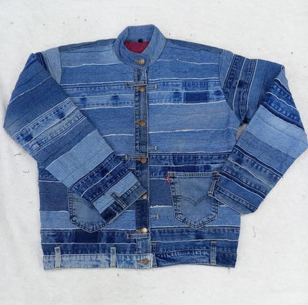 Veste en denim ceinturée Levi's revalorisée