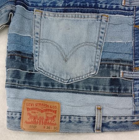 CR3275 Vestes ceinturées Levi's recyclées - 12 pcs